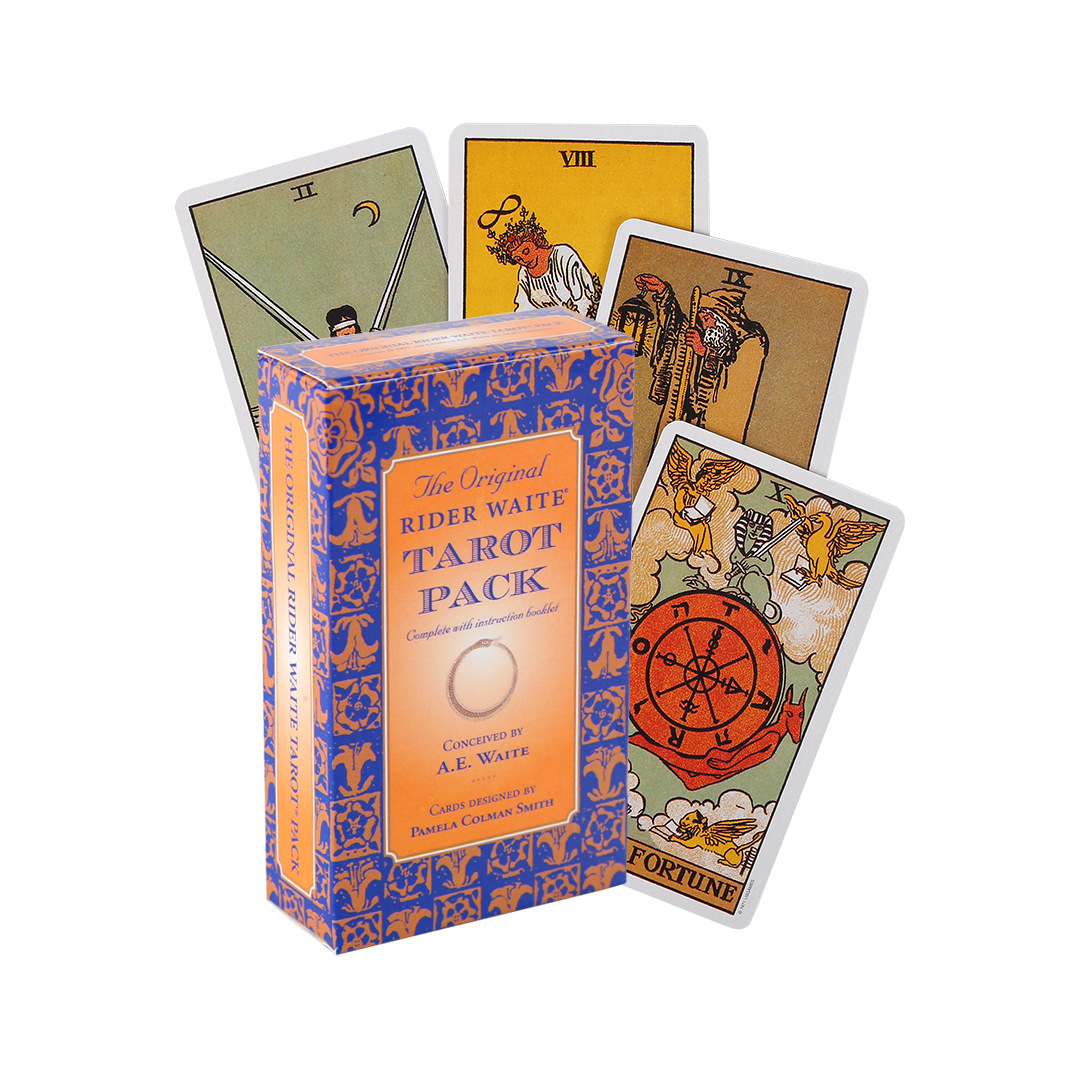 Tarot Cards Deck With Guidebook - Jeu de Tarot de cavalier pour