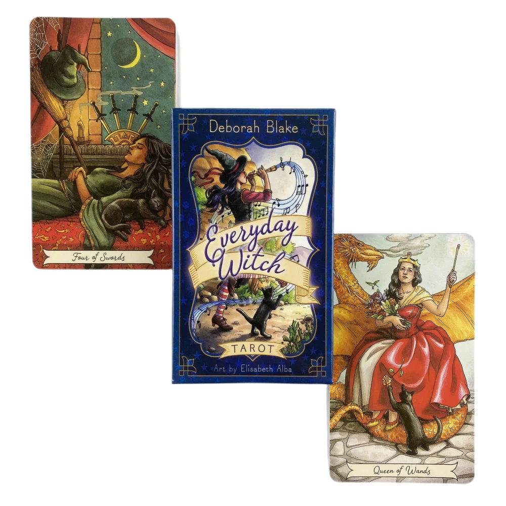 Tarot Cards Deck With Guidebook - Jeu de cartes de Tarot de