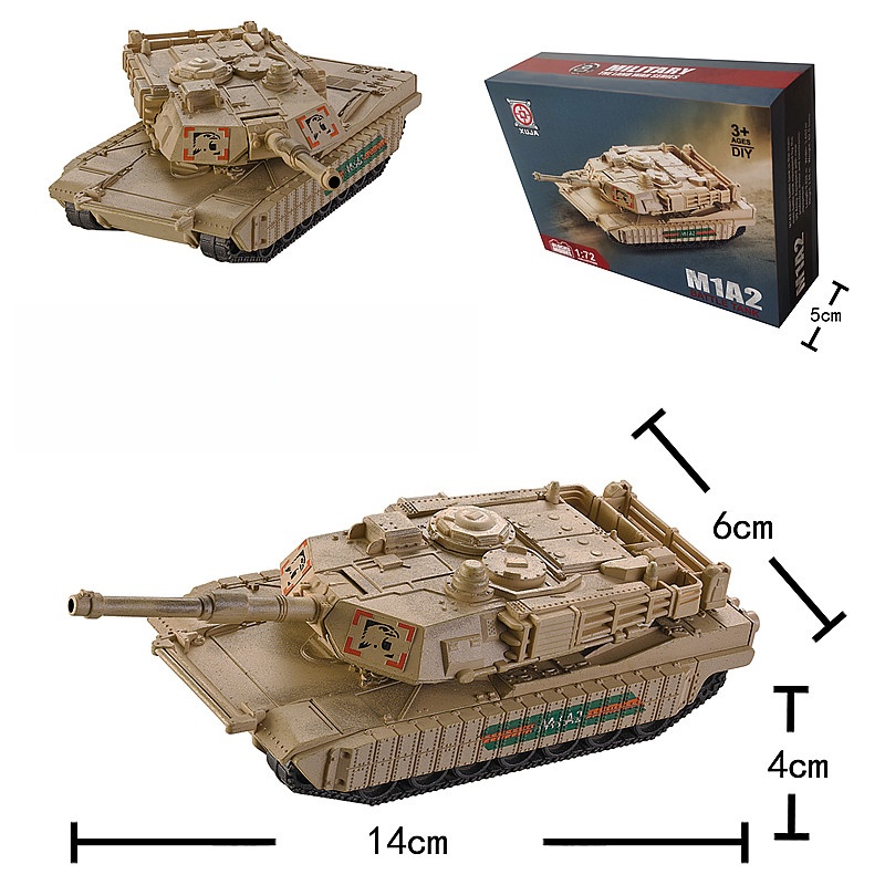 Lego Compatible Military Tank - Modèle de char de combat principal