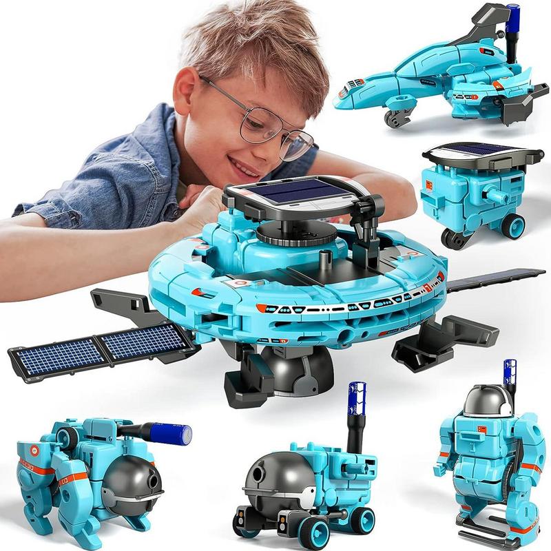 Stem Solar Robot Kit For Kids - Kit de robot solaire 6 en