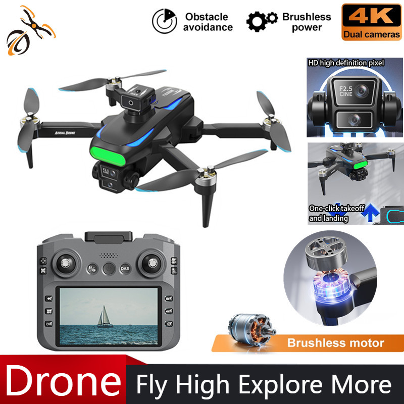 Fpv Brushless Rc Drone 4K - T15 RC Drone 2.4G 4K HD