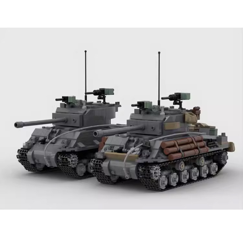 Lego Compatible Military Tank - Ensemble de blocs de construction de