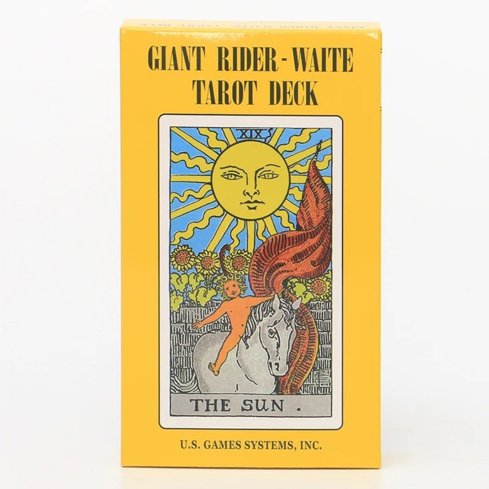 Tarot Cards Deck With Guidebook - Grand jeu de Tarot classique Rider