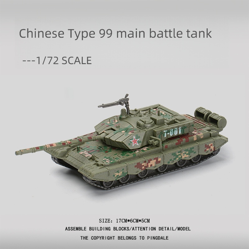 Lego Compatible Military Tank - Blocs de construction de modèle de