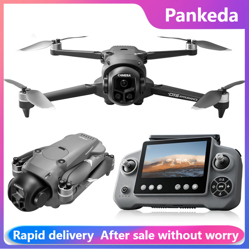 Fpv Brushless Rc Drone 4K - Drone professionnel D15 4K HD à
