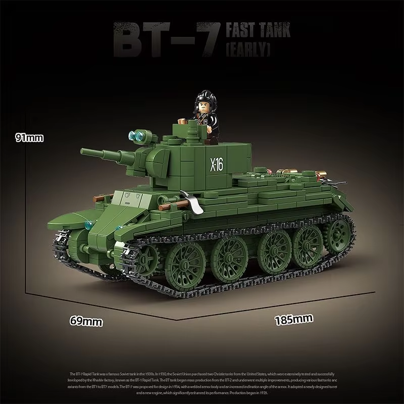 Ensemble de blocs de construct - Lego Compatible Military Tank avis et prix
