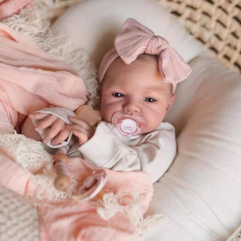 Poupées Reborn en Silicone de  - Reborn Baby Doll Silicone Realistic avis et prix
