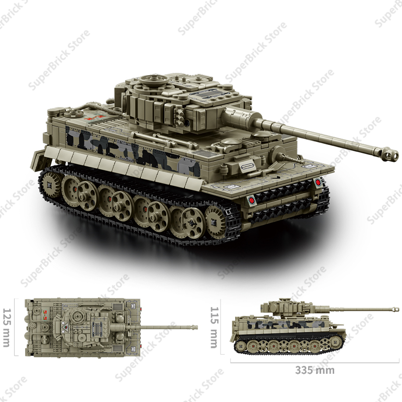 Armes militaires réservoirs de - Lego Compatible Military Tank avis et prix