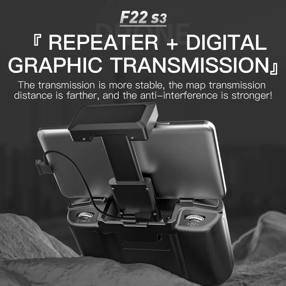 Drone pliable SJRC F22 S3 pro  - Fpv Brushless Rc Drone 4K avis et prix