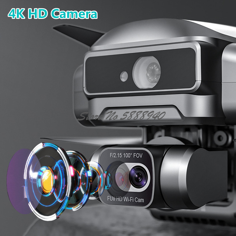 Aérien professionnel réel 4K G - Fpv Brushless Rc Drone 4K avis et prix