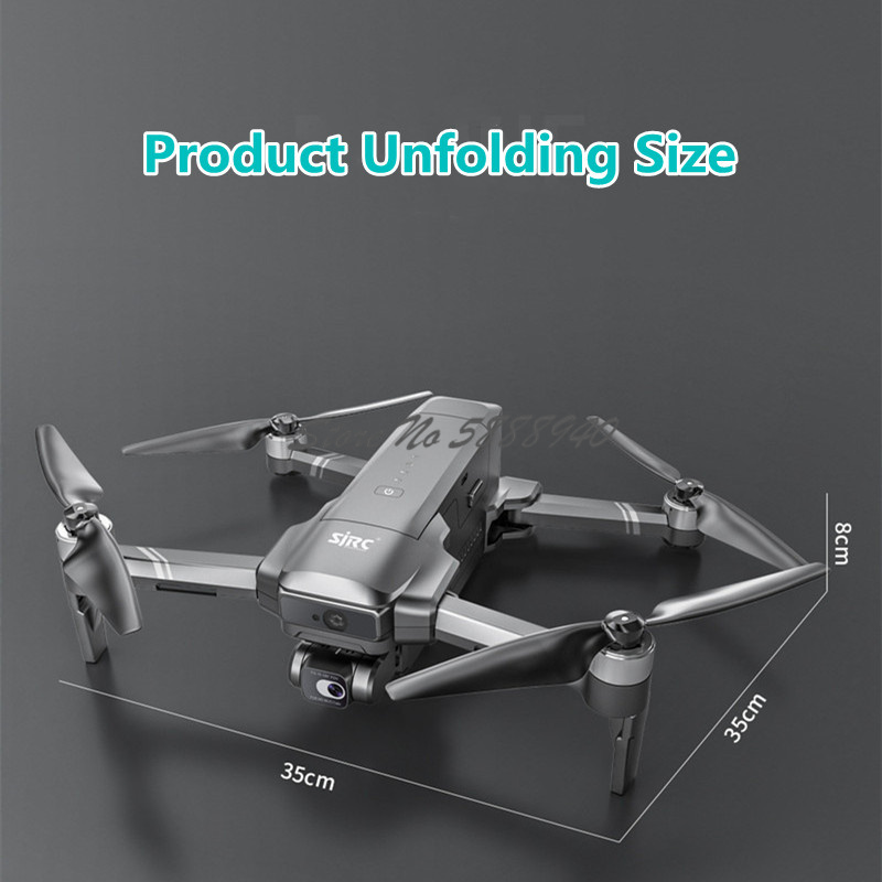 Aérien professionnel réel 4K G - Fpv Brushless Rc Drone 4K avis et prix