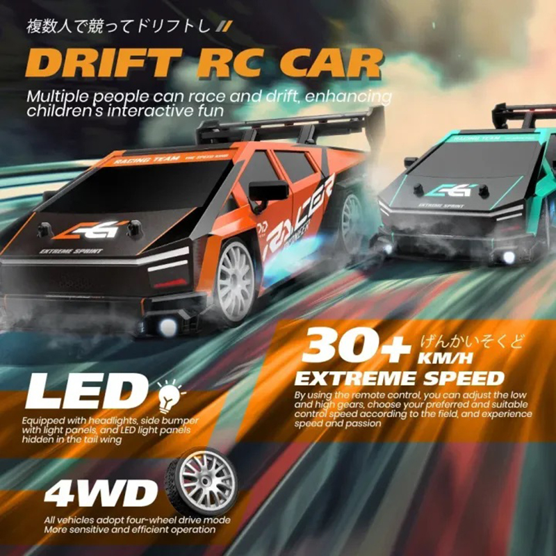 Voiture télécommandée RC Drift - Rc Drift Car 1 24 Scale 4Wd avis et prix