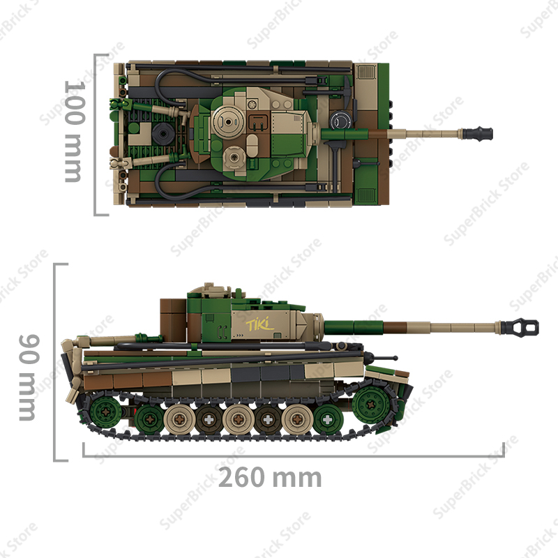 Blocs de construction militair - Lego Compatible Military Tank avis et prix