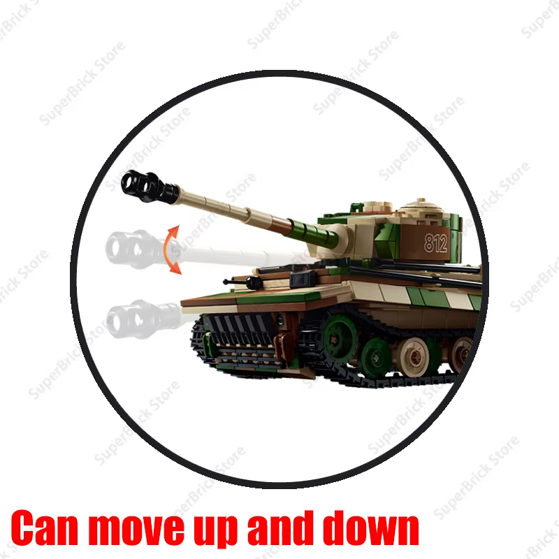 Blocs de construction militair - Lego Compatible Military Tank avis et prix