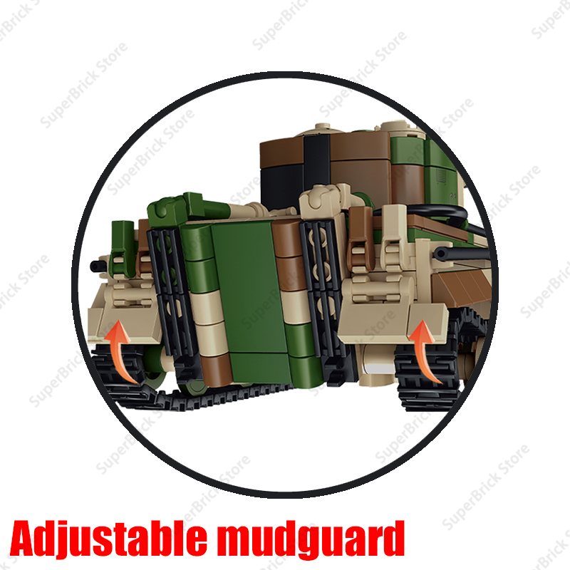 Blocs de construction militair - Lego Compatible Military Tank avis et prix