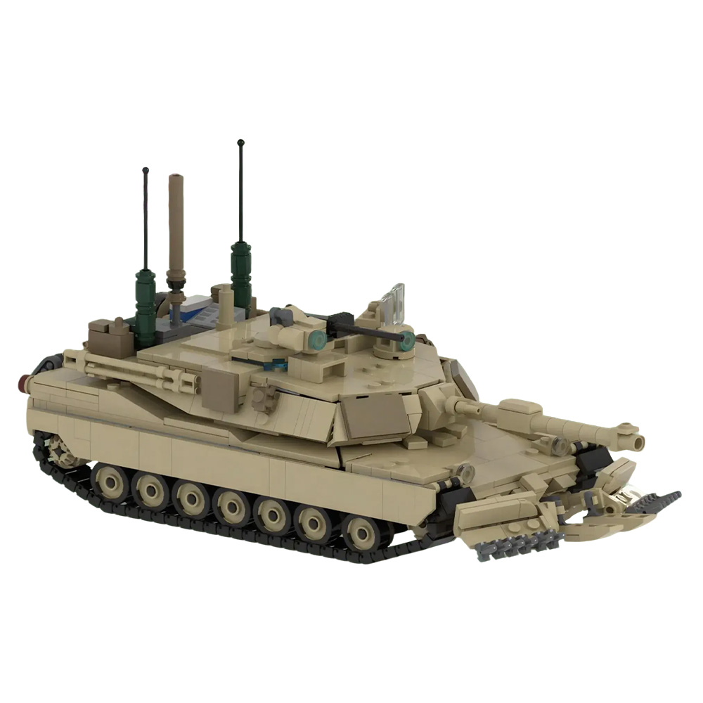 Blocs de construction MOC M1A2 - Lego Compatible Military Tank avis et prix