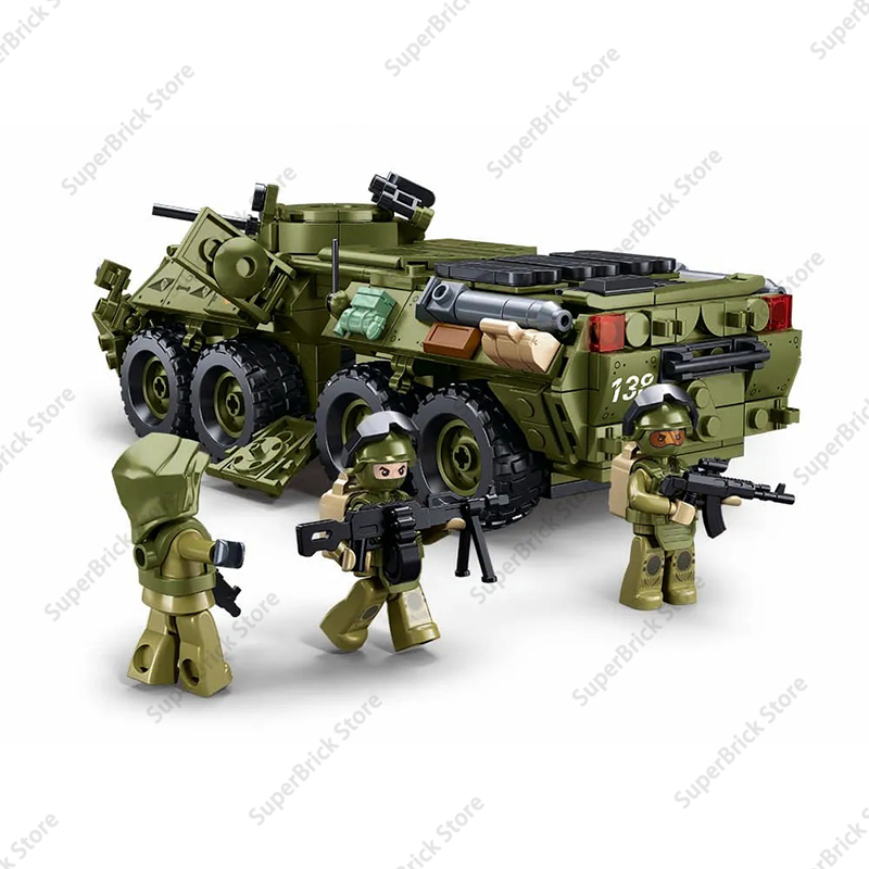 Sluban – nouveaux blocs de con - Lego Compatible Military Tank avis et prix