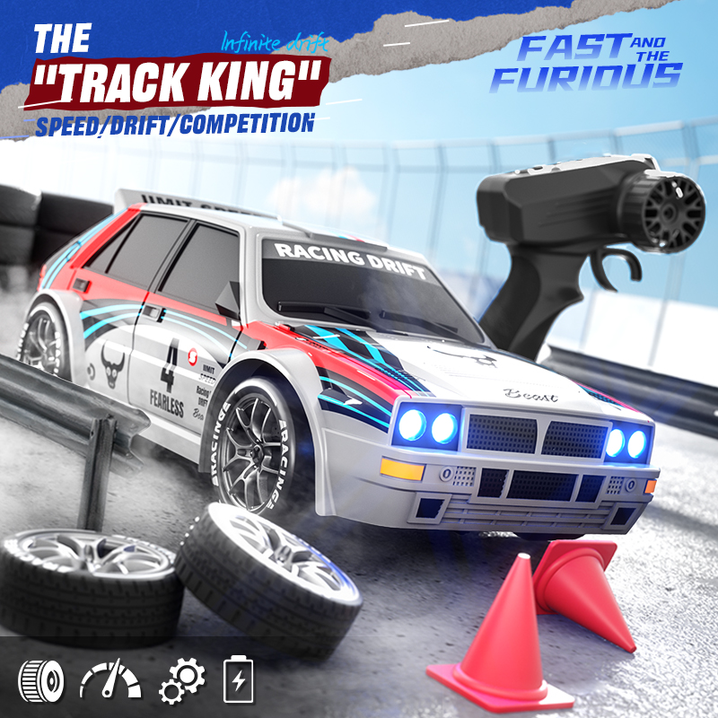 Voiture RC 4WD à quatre roues  - Rc Drift Car 1 24 Scale 4Wd avis et prix