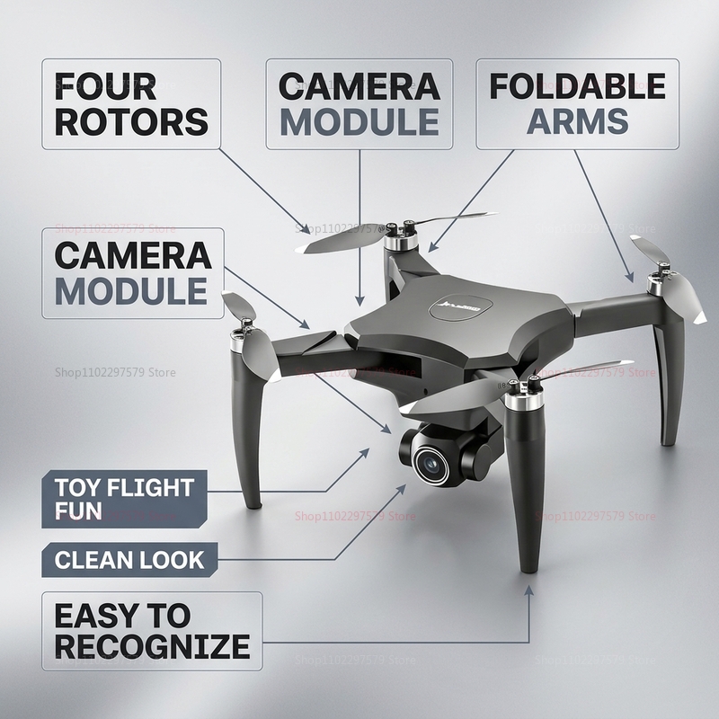 Mini drone YL01 avec caméra 8K - Fpv Brushless Rc Drone 4K avis et prix