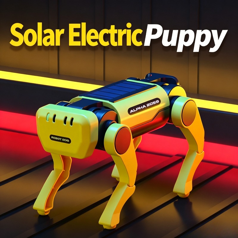 Kit de montage de chien mécani - Stem Solar Robot Kit For Kids avis et prix