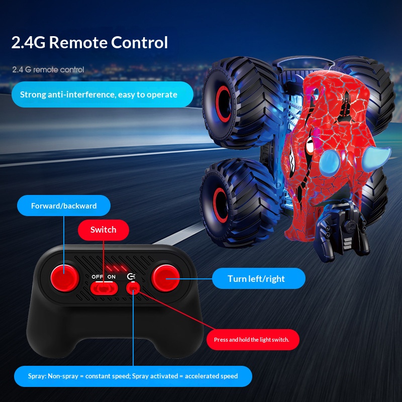 Crack Dinosaur RC Voiture Tout - Remote Control Toys avis et prix