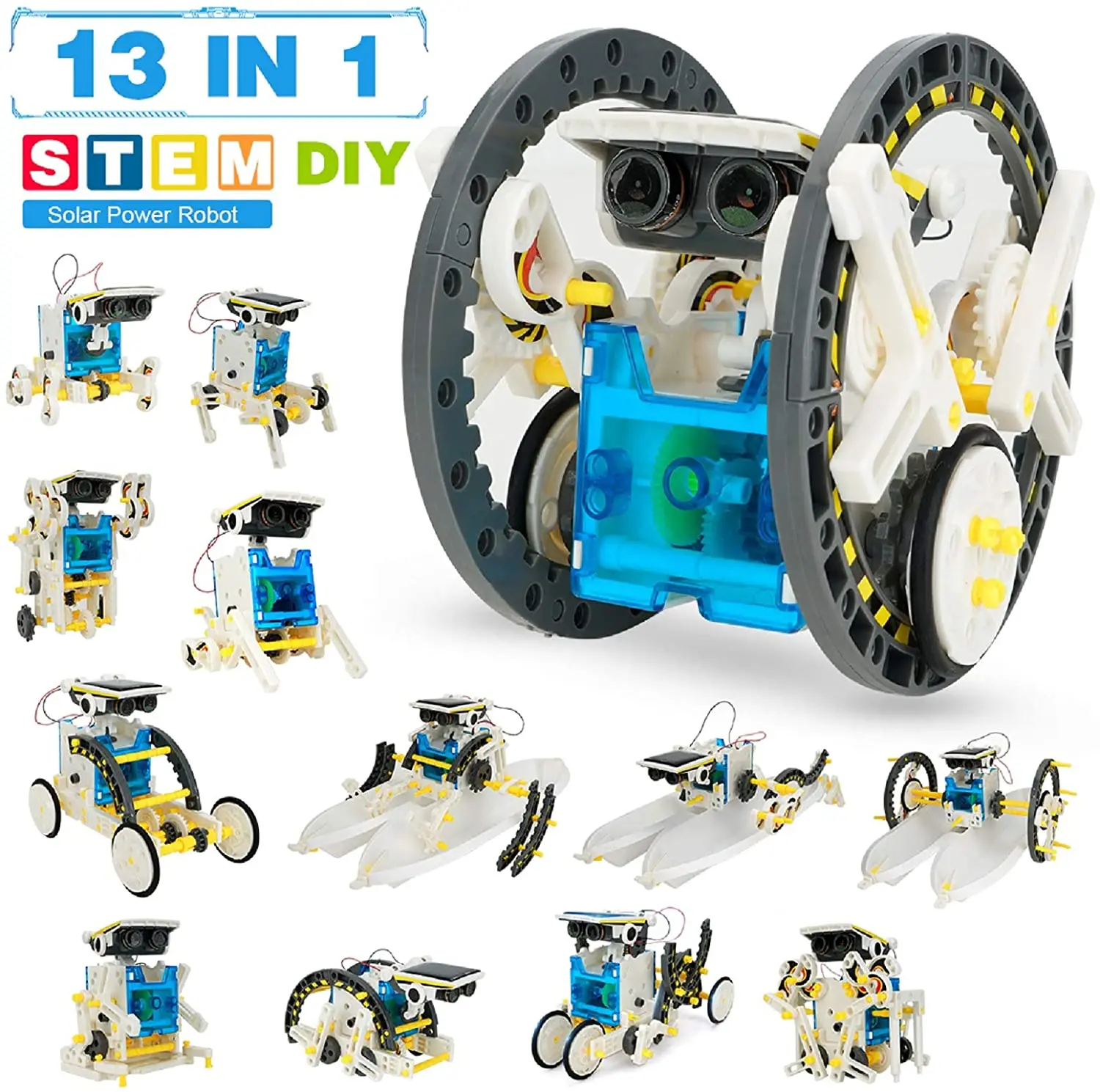 STEM 12IN1 Kit de Robot solair - Stem Solar Robot Kit For Kids avis et prix