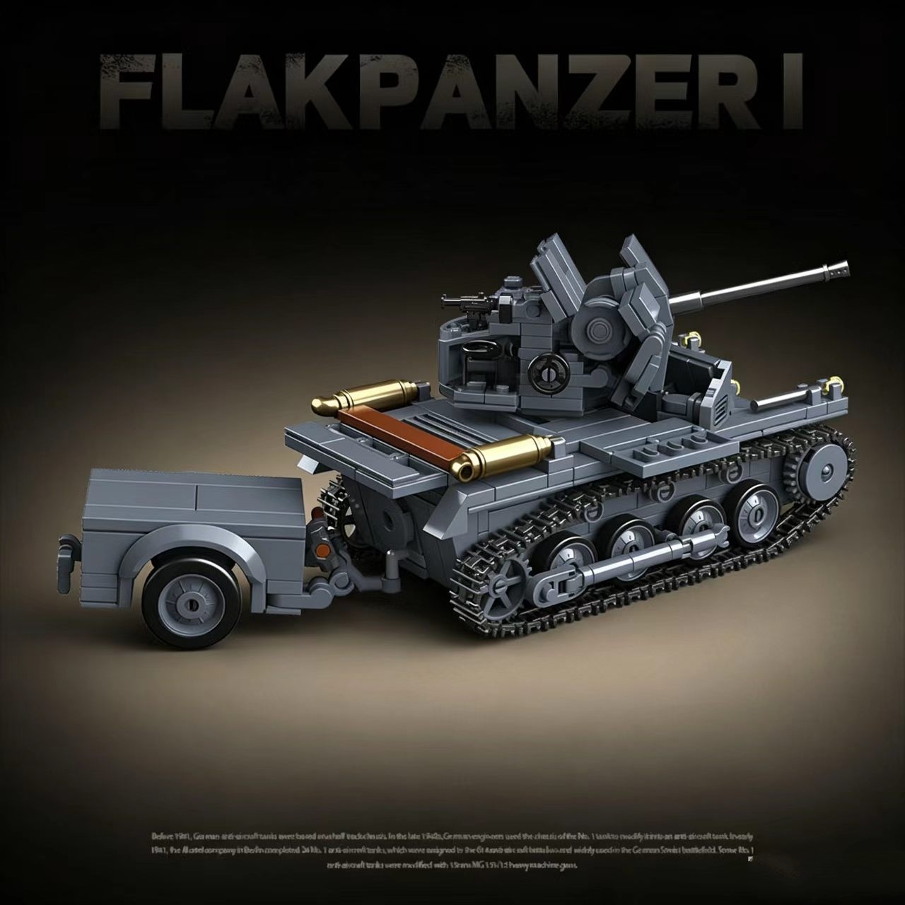 QuanGuan 100299 Blocs de const - Lego Compatible Military Tank avis et prix