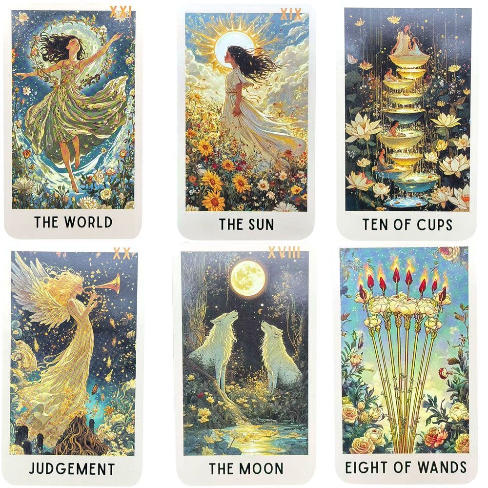 78 cartes de tarot énigmatique - Tarot Cards Deck With Guidebook avis et prix
