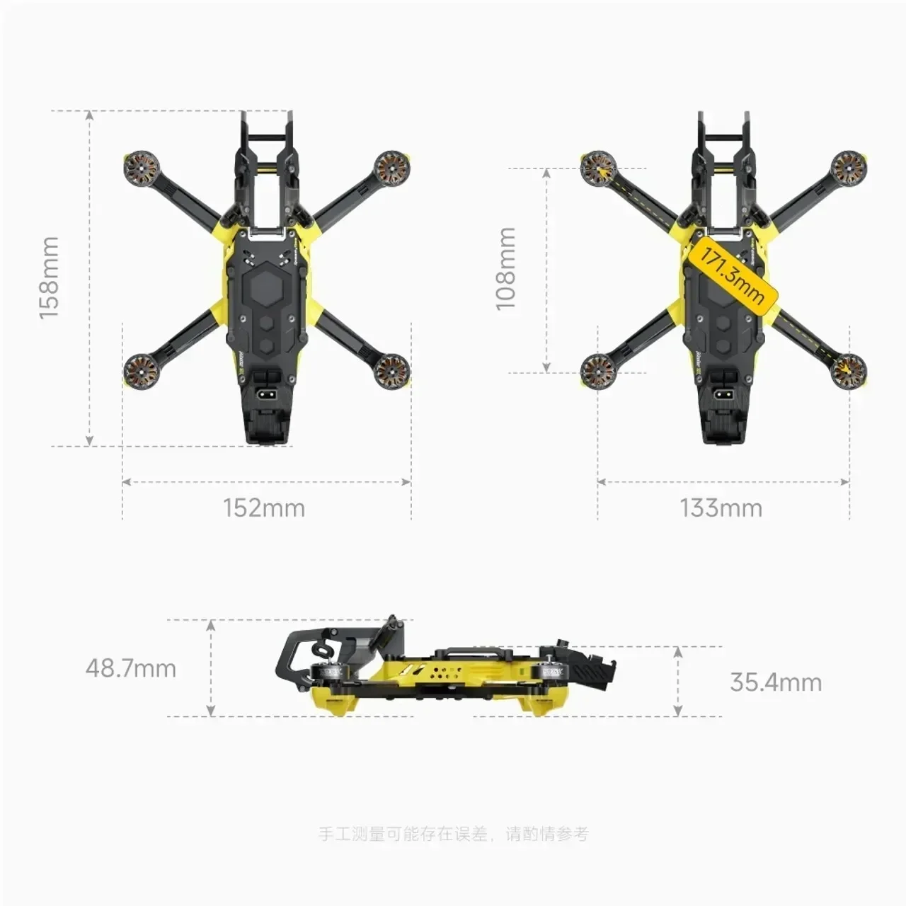 Drone FPV modulaire SpeedyBee  - Fpv Brushless Rc Drone 4K avis et prix