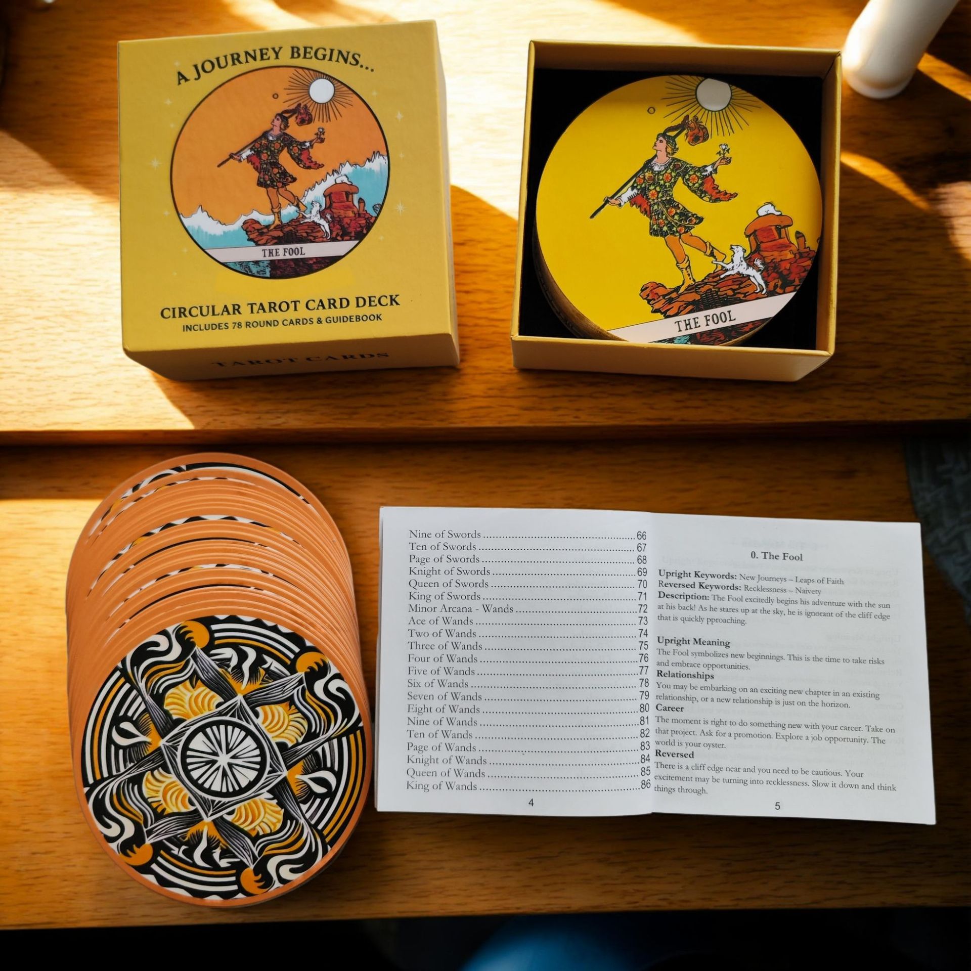 Jeu de cartes de tarot circula - Tarot Cards Deck With Guidebook avis et prix