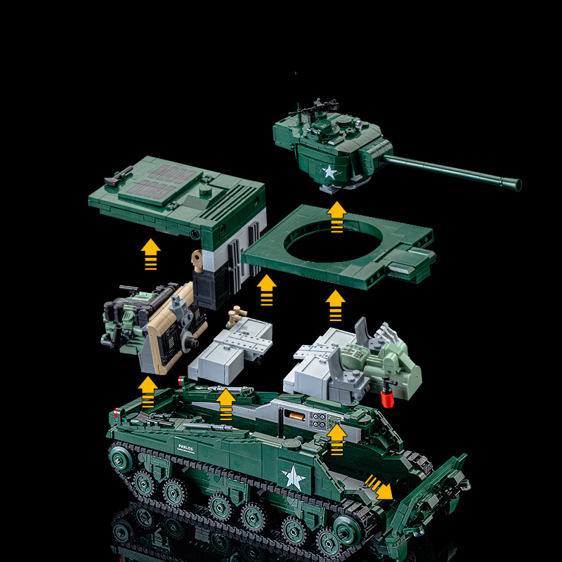 Véhicule militaire de la Secon - Lego Compatible Military Tank avis et prix