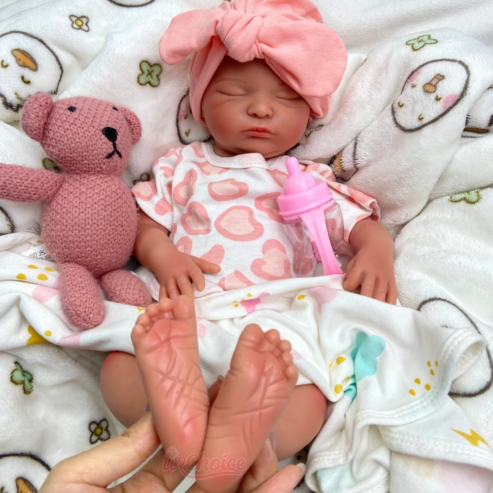 Poupée reborn silicone lavable - Reborn Baby Doll Silicone Realistic avis et prix